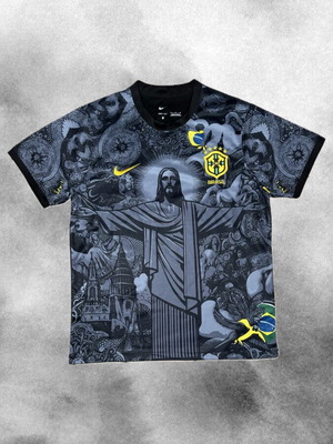 Nike Brazil Graphic Tee like new with detailed design