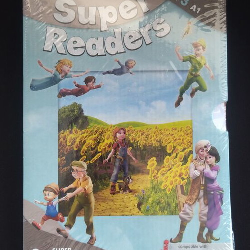 Super Readers Level 3 A1 English Learning Books new