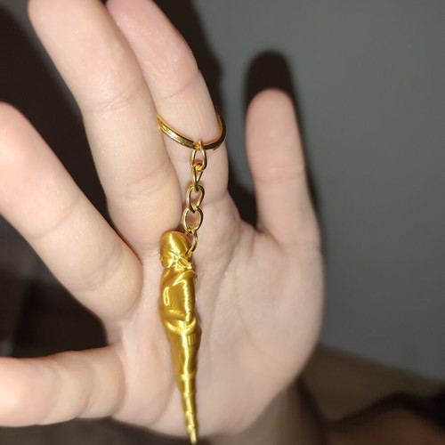 3D Printed Keychain Pin Inspired by Penelope's Pin from Odyssey, New
