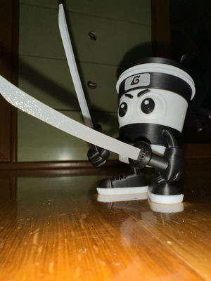 Cappuccino assassino figure 12 cm with moving parts made to order