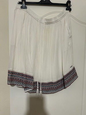 Hilfiger Denim White Boho Skirt new, size L