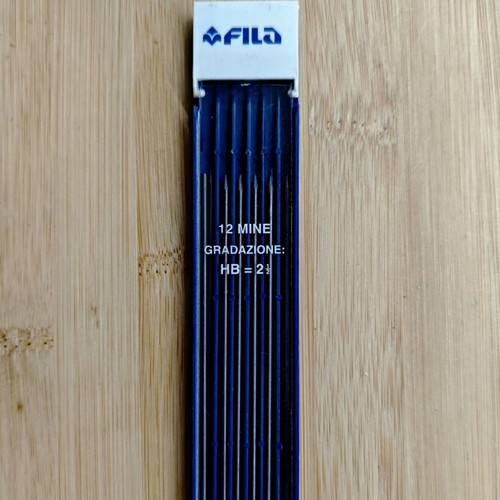 FILA HB 2mm design leads, vintage pack of 12