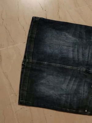 Women’s denim skirt like new, blue, size L