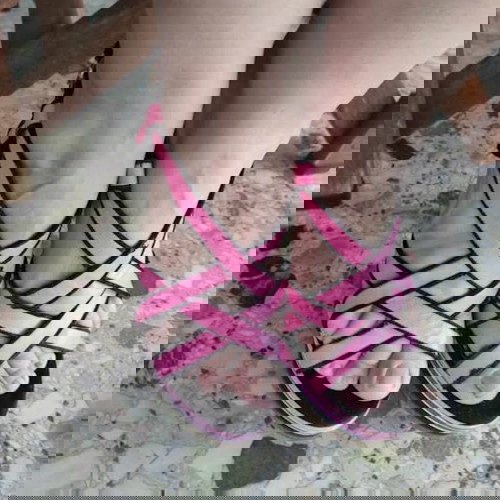 Σανδάλια στιλέτο Jessica Simpson ροζ, Νο 39, σαν καινούργιο