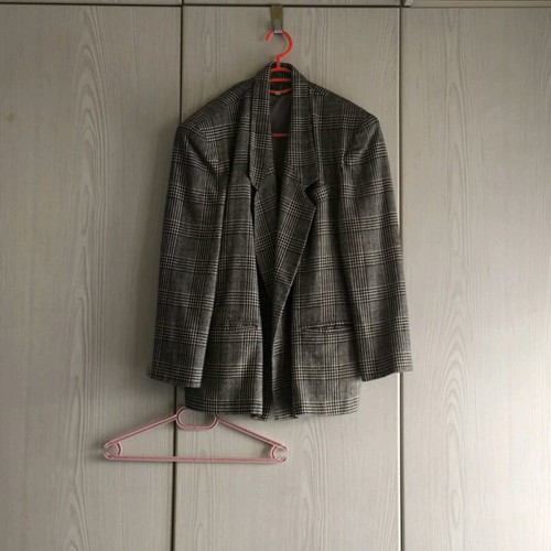 Women's jacket used, gray, size L
