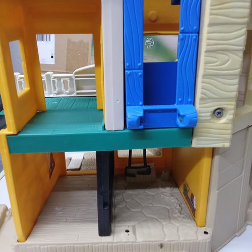Fisher-Price Great Adventures Wild Western Town playset used