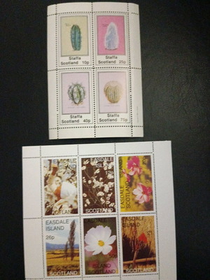 Scotland stamp sets new with flora theme