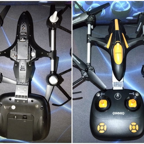 QimmiQ Hornet drone quadcopter with 2MP camera like new