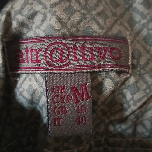 Attrattivo skirt like new, size M, green