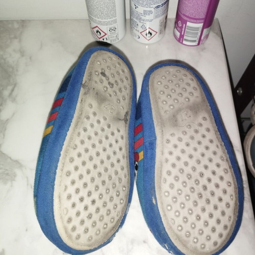 Paw Patrol children's slippers used, size 27, blue