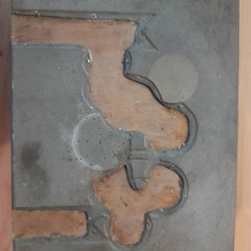 Printing cliché from Rodopoulos Gerokostopoulos used