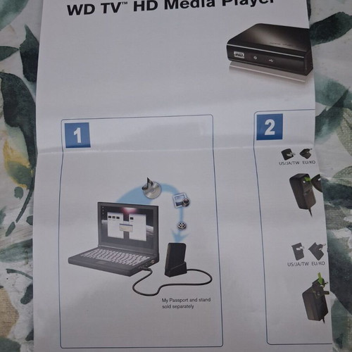 WD Media Player like new with original remote