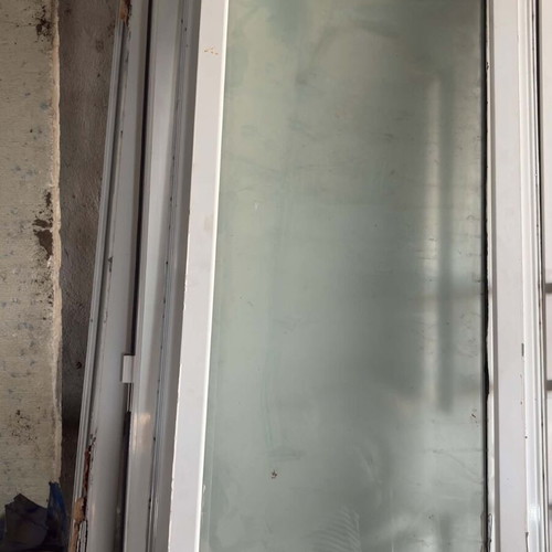 Aluminum window and door set used, complete for renovation