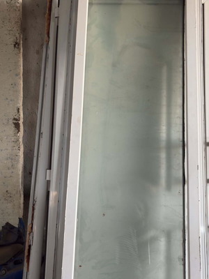 Aluminum window and door set used, complete for renovation