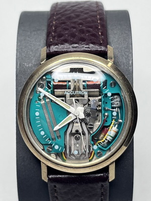 Bulova Accutron Spaceview Vintage Ρολόι 10k Επιχρυσωμένο Μεταχειρισμένο
