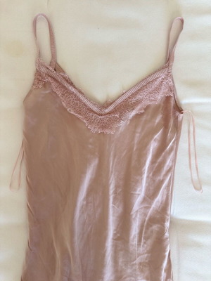 Silk cami top Massimo Dutti, like new, pink, size S
