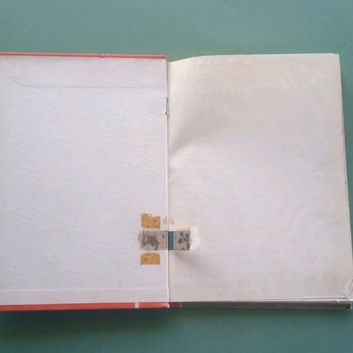 Santorini notebook used with thick front and back cover