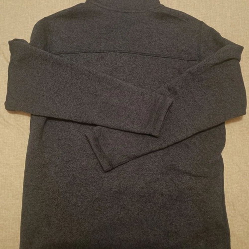 The North Face Gordon Lyons fleece half zip medium used, grey and blue