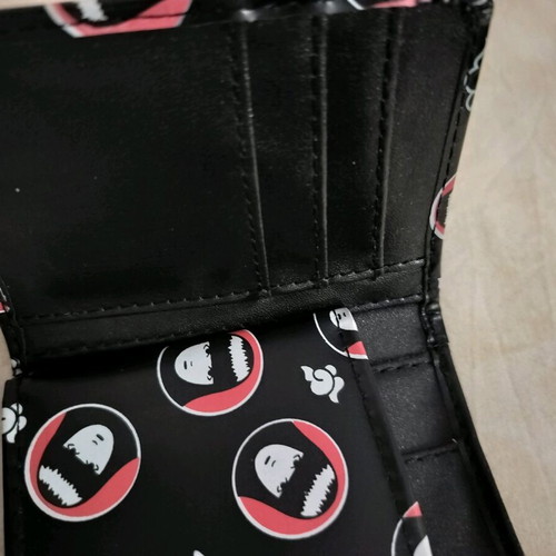 Emily the Strange wallet used, vintage small black red white