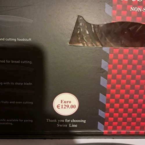 Knife set case new with non-stick surface