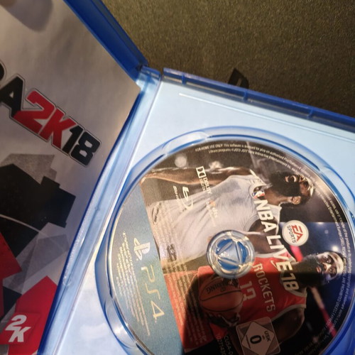 NBA 2K18 PS4 game