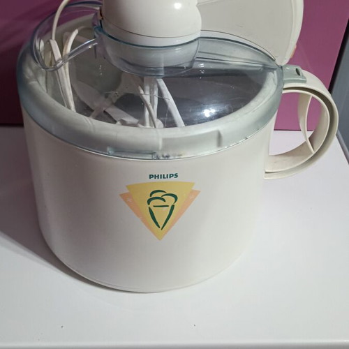Philips ice cream machine like new, no user manual
