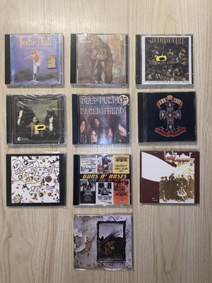 Συλλογή metal rock CD, πακέτο 50