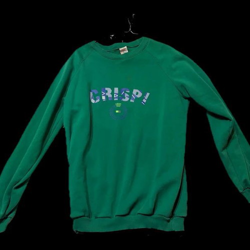Crispi vintage sweatshirt green size L like new
