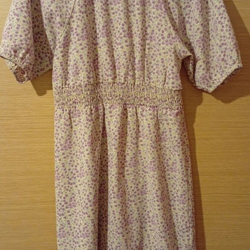 Floral dress Rut & Circle like new, size S, white and purple