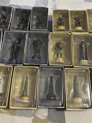 Lord of the Rings πιόνια σκακιού σαν καινούργια, σετ 17, Eaglemoss