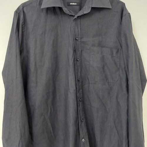 Strellson men's shirt size L like new, black and gray