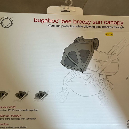 Bugaboo κουκούλα ροζ καλοκαιρινή σαν καινούργιο