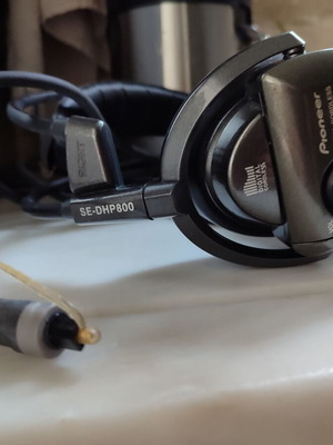 Pioneer TRE D800 жични слушалки с шест канала