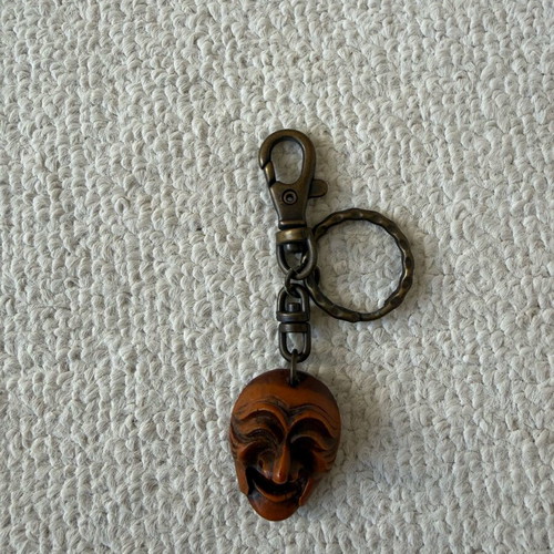 Collectible keychain set used, 7 pcs, travel & culture