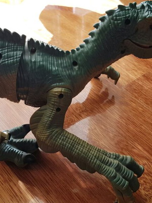 Remote Control Robodinosaur Like New with Light and Sounds