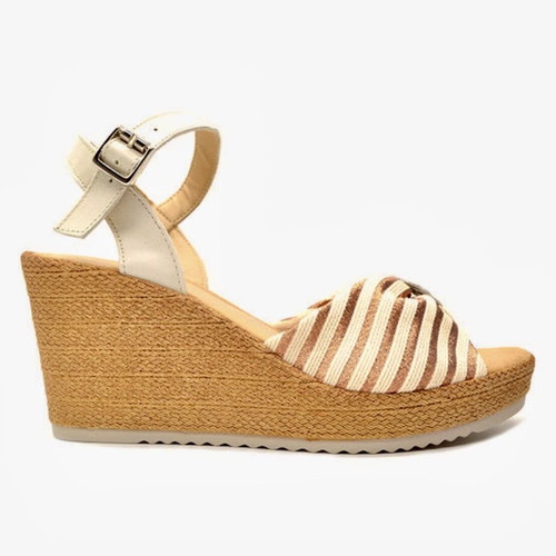 Tamaris platform sandals like new, size 38 with strap and fabric