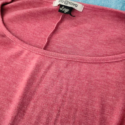 Attrattivo blouse with 3/4 sleeves, like new, pink