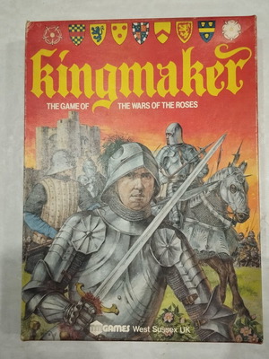 KingMaker board game by TM Games, Wars of the Roses