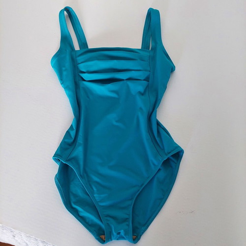 Calvin Klein one-piece swimsuit turquoise size small like new