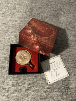 Gemini 2021 Zodiac Signs silver coin 500 Francs Cameroon with box