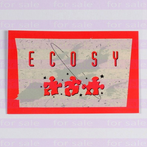 IUSY ECOSY 1992 sticker and postcard collection like new