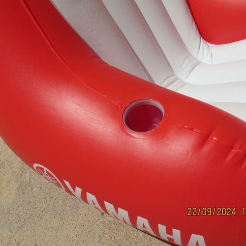 Yamaha inflatable chair new made of durable PVC