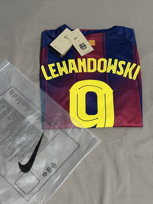 Μπλούζα FC Barcelona Home Lewandowski #9 2025/2026 καινούργια γνήσια