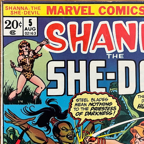 Shanna the She-Devil No.5 used comic Marvel Comics Group