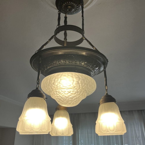 Antique lamp used, fully functional
