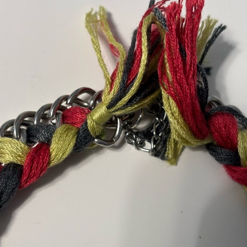 Necklace like new, colorful