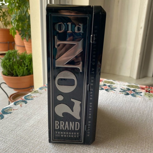 Vintage Jack Daniel metal collectible box used