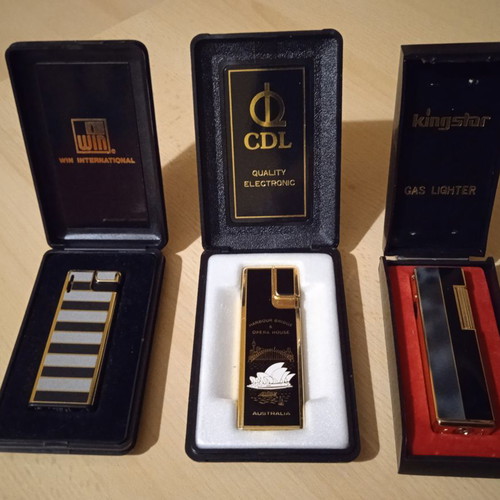 Vintage/Retro lighters used Win, Kingstar, CDL from 80s/90s