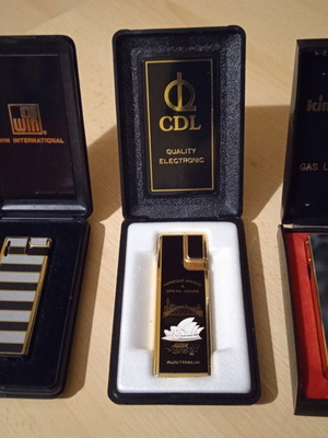 Vintage/Retro lighters used Win, Kingstar, CDL from 80s/90s