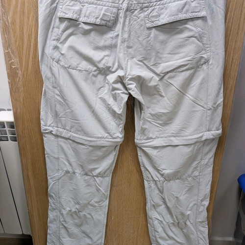 Salewa ladies tracking pants with removable legs used, gray